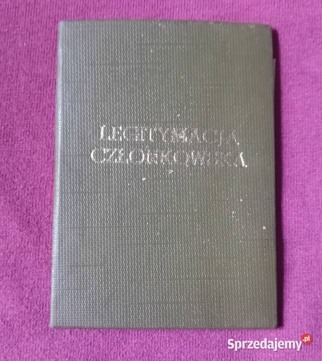 Legitymacja członkowska ZBOWiD Kalisz 1988 r Koźminek