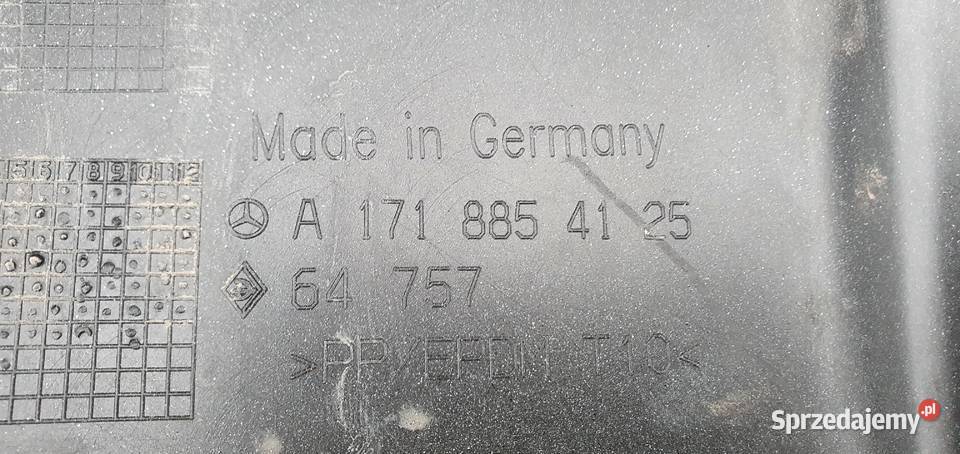 MERCEDES SLK W171 LIFT AMG ZDERZAK TYŁ TYLNY Trzciel