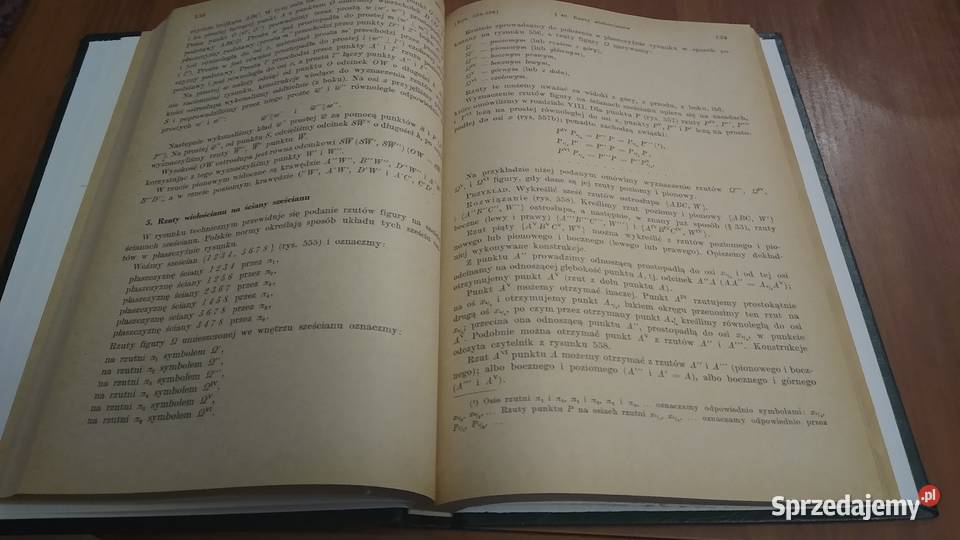 Geometria wykreślna T 1  Tadeusz Rachwał album z Książki naukowe i popularnonaukowe Gdańsk