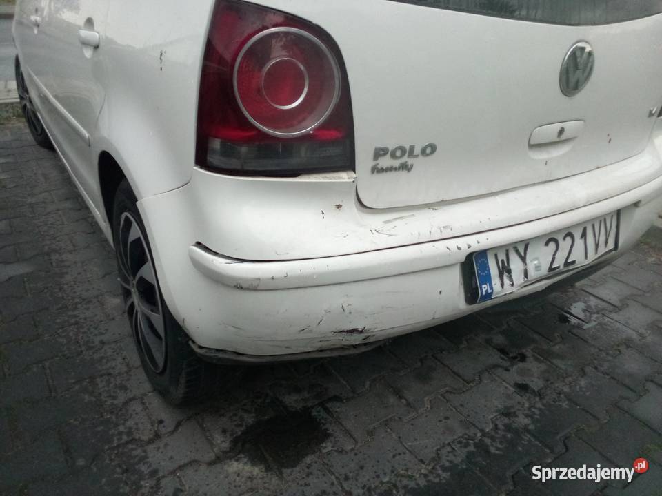 VW polo kolizji Toruń