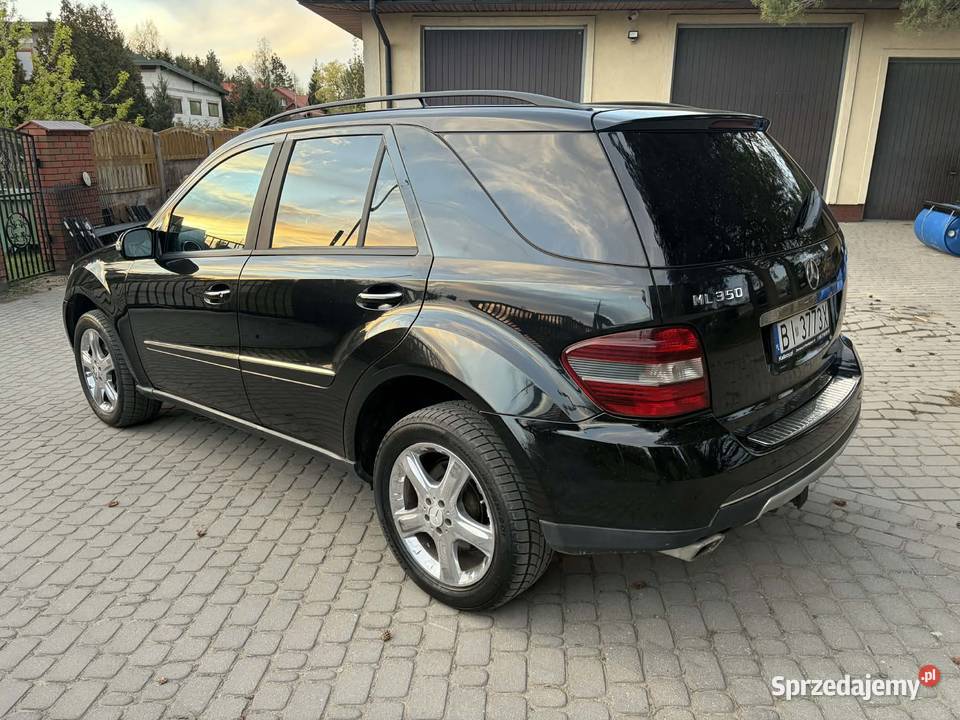 Mercedes ML 350 35 v6 benzyna 2006 ŁADNY VAT marża Białystok sprzedam