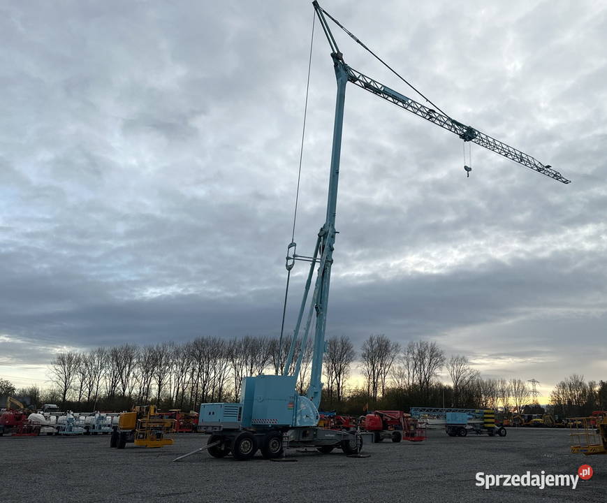 Mobilny samowznoszący żuraw wieżowy Potain IGO32