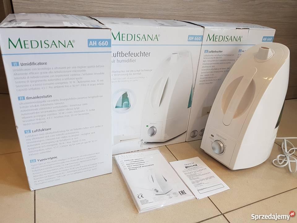 Ultradźwiękowy Nawilżacz Powietrza Medisana Kielce sprzedam