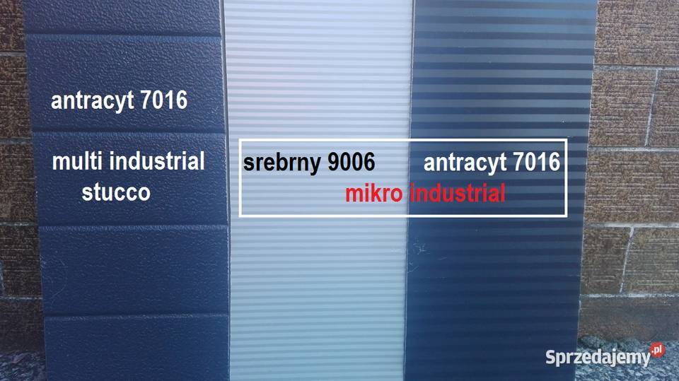 Drzwi garażowe Brama garażowa antracyt lubuskie