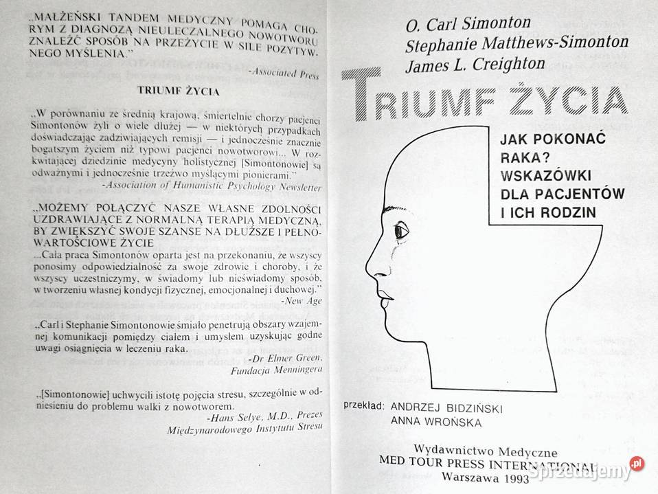 Triumf życia O Carl Simonton Chełm