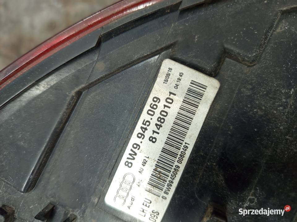 Lampa tylna lewa audi a4 w9 kombi orginalna podkarpackie Rzeszów