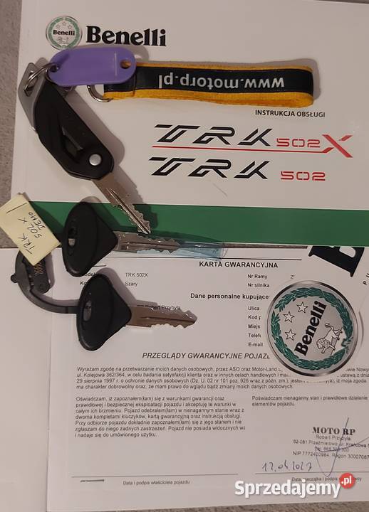 Benelli TRK 502X 2023r Salon Polska 4800