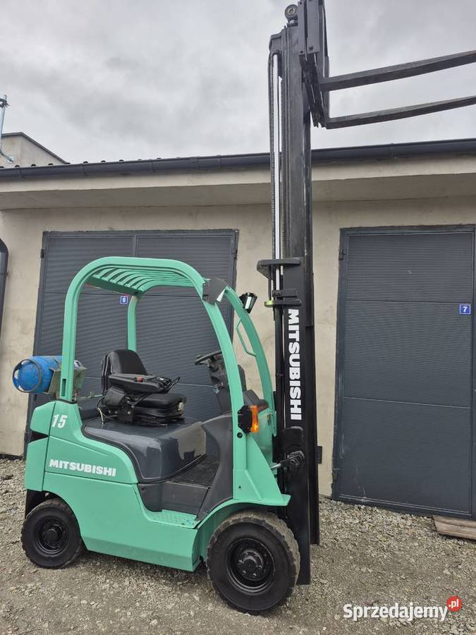 Wozek widlowy super stanie Mitsubishi wielkopolskie Poznań