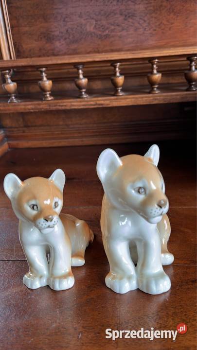 Figurka Lwa Lwiątko Łomosow Najmniejsze Gdańsk