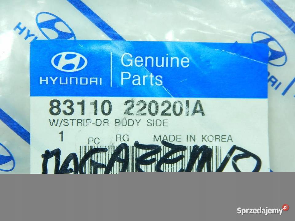 USZCZELKA DRZWI HYUNDAI ACCENT 9400 ASO
