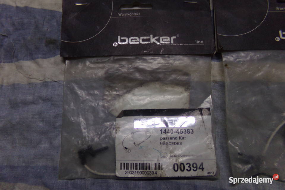 Mercedes czujniki klockow lubuskie