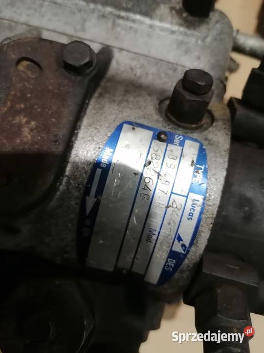 Układ wtryskowy pompa wtryskowa Renault