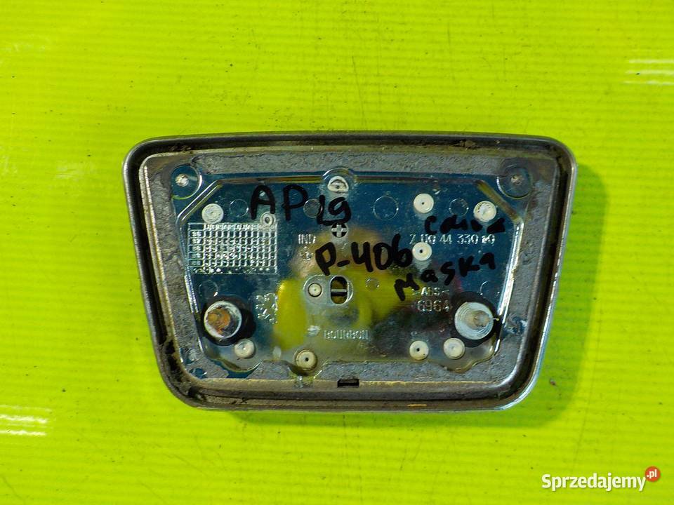 PEUGEOT 406 COUPE 30 01r emblemat Z1104433010 Emblematy Suków