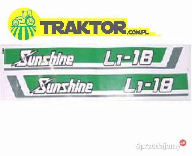 Zestaw naklejek KUBOTA L118 Tajęcina