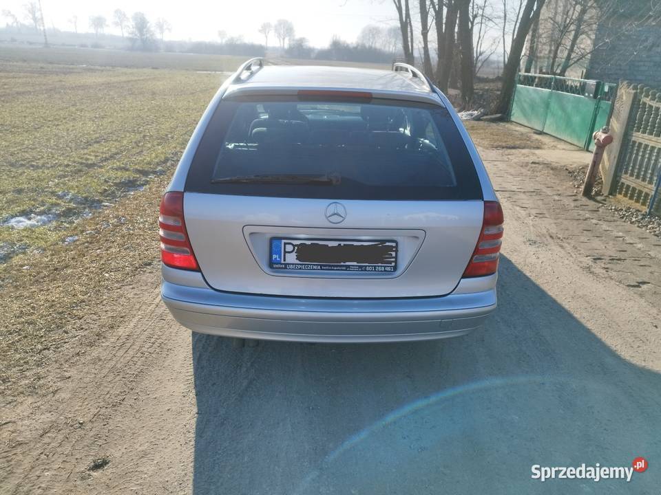 ładny Mercedes c klasa w203 20 benzyna gaz 2002 benzyna+LPG Klasa C