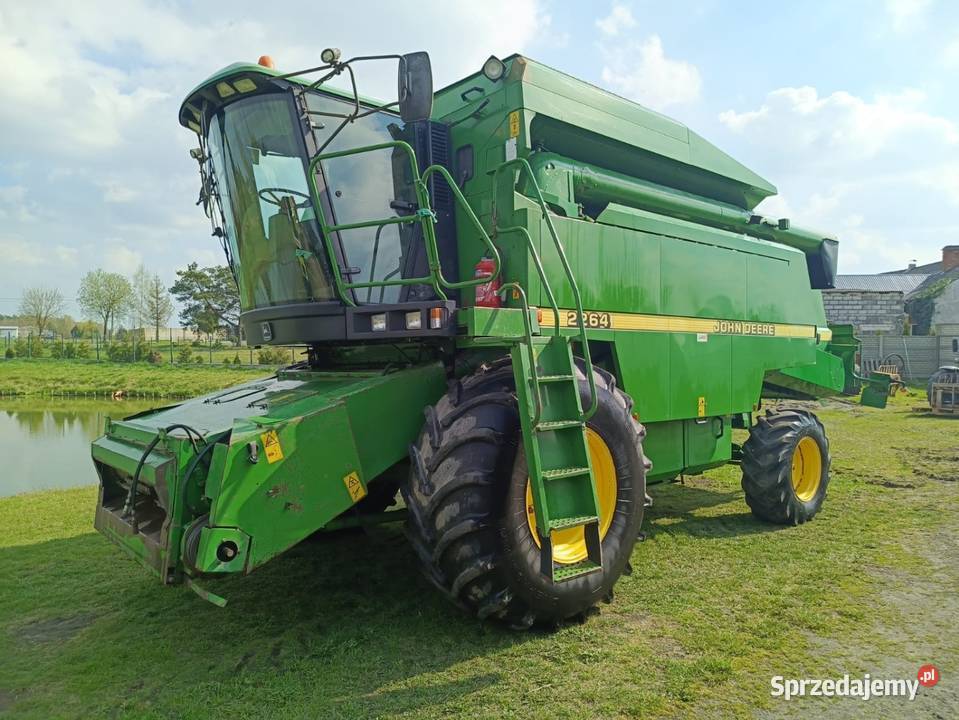 Kombajn John Deere 2264 98 r Heder 6 m z wózkiem nieuszkodzony pomorskie Czersk