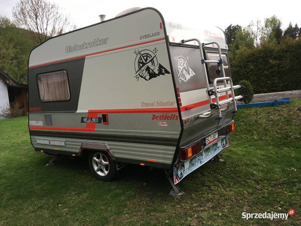 Przyczepa kempingowa Dethleffs śląskie Międzybrodzie Żywieckie