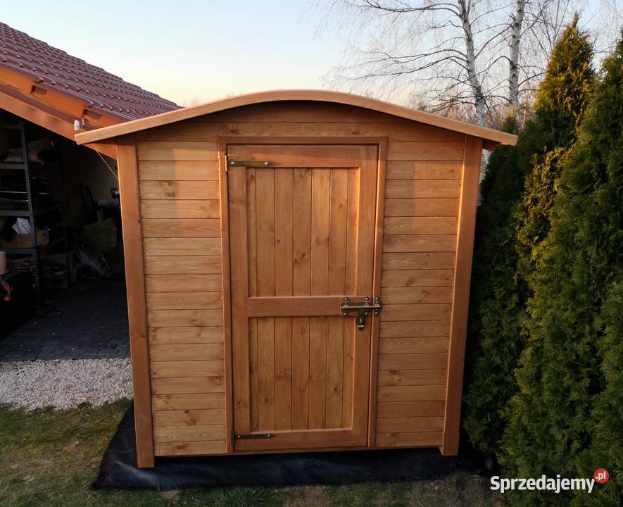 Domek narzędziowy 2x11m z dachem giętym śląskie Kalety