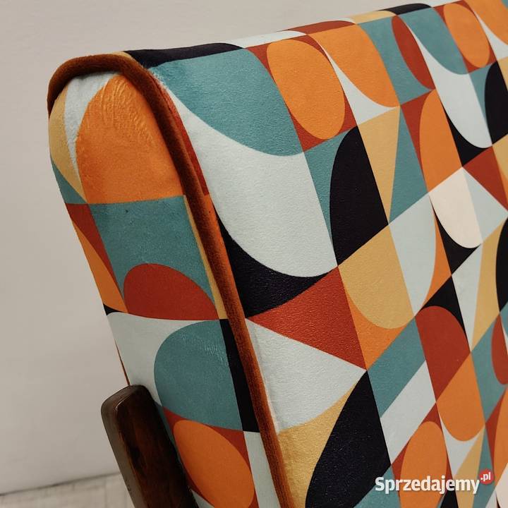 fotel PRL design Czechosłowacja lata 70te Radomsko