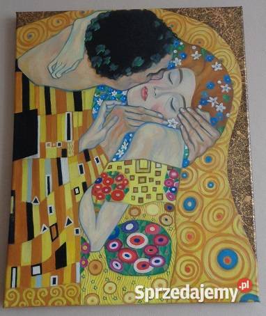 Obraz olejny Pocałunek Klimt 5040 Katowice