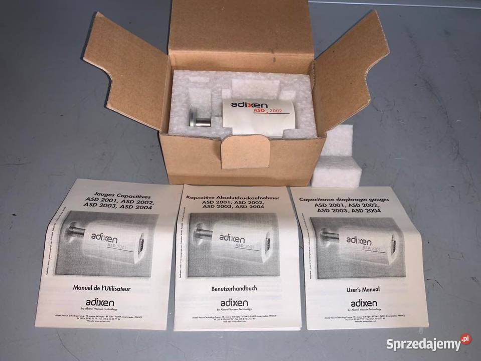 Adixen ASD 2002 Vacuum Gauge Used Warszawa sprzedam