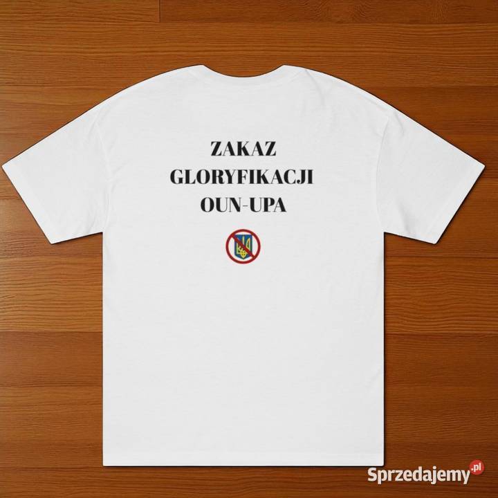 odzież patriotyczna koszulka ANTY OUNUPA stop Warszawa