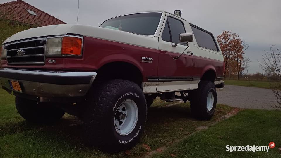Ford Bronco xlt fullsize 4x4 kujawsko-pomorskie Wąbrzeźno
