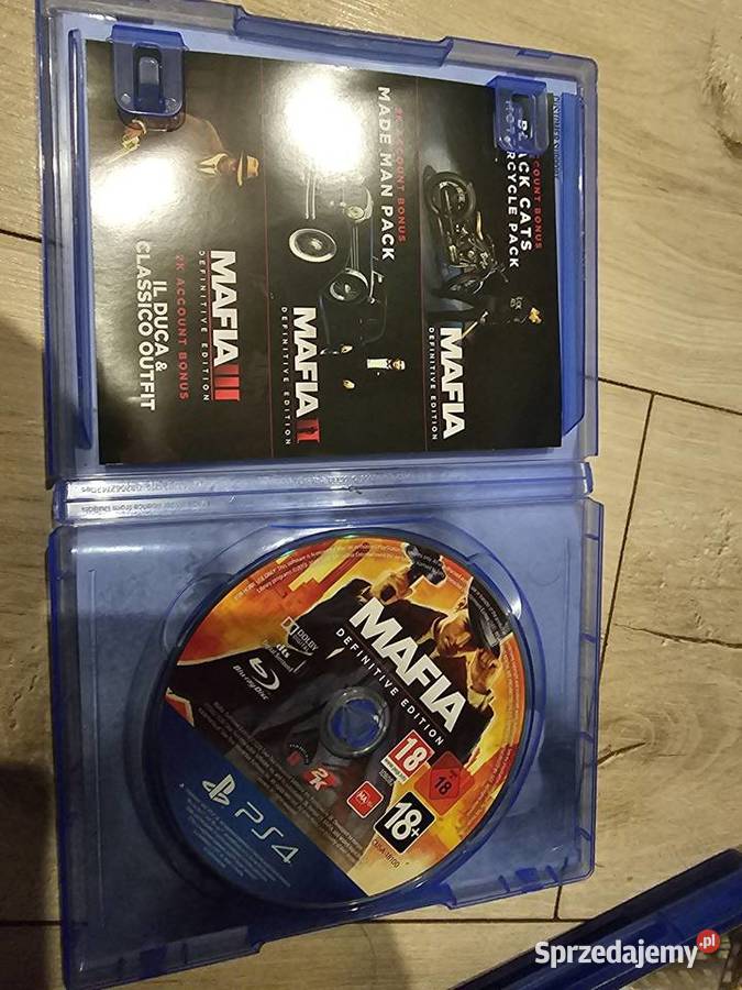 Mafia Definitive Edition Sony PlayStation 4 4 akcja Gry na konsole Olsztyn