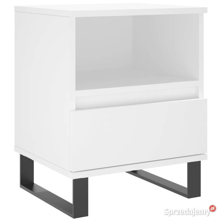 Szafka nocna biała 40x35x50 materiał Warszawa