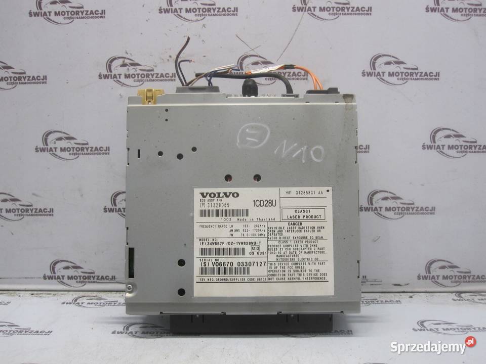 VOLVO XC90 I LIFT 10r radio CD 31328065