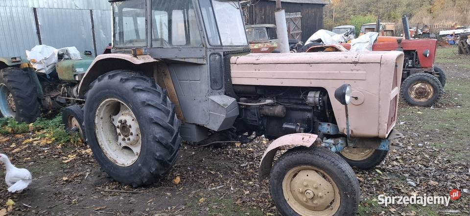 Ciagnik URSUS C 360 odpala na chodzie