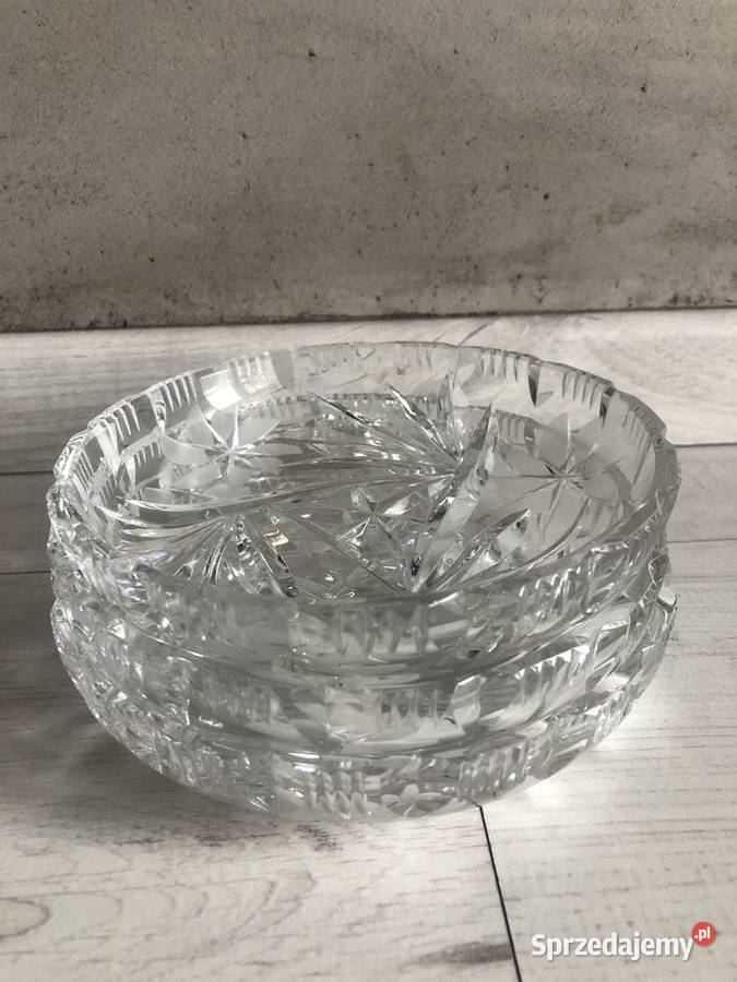 Szklanki kryształowe 2 sztuk z czasów PRL sztukę sprzedam