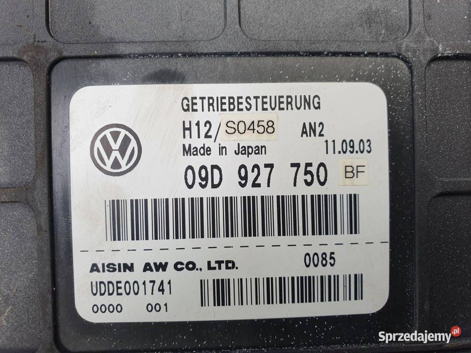 MODUŁ VOLKSWAGEN TOUAREG 09D927750BF kujawsko-pomorskie