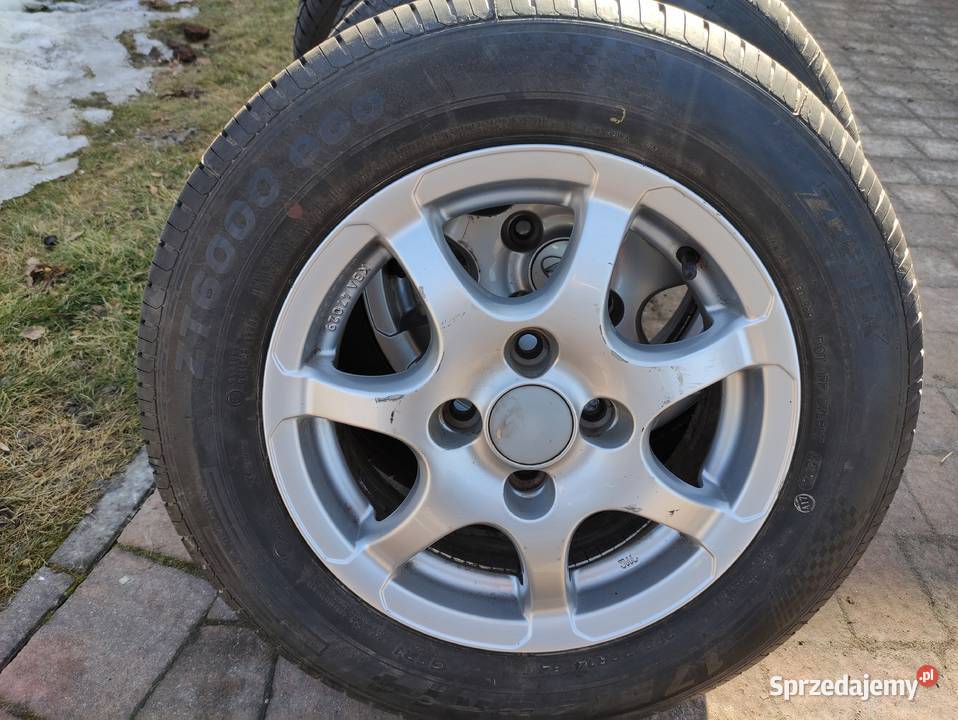 Koła I20 FL2014 opony letnie alufelgi 14 lubelskie Trzydnik Duży
