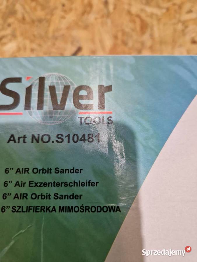 SZLIFIERKA MIMOŚRODOWA PNEUMATYCZNA 150mm SILVER Głogowa