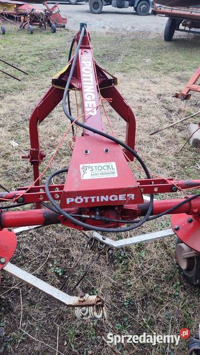 Zgrabiarka grabarka Pottinger pająk beczkowóz nieuszkodzony Ropa sprzedam