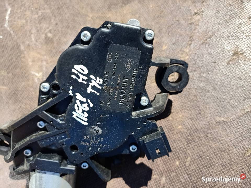 Mechanizm silniczek tylnej wycieraczki renault Części Szczecin