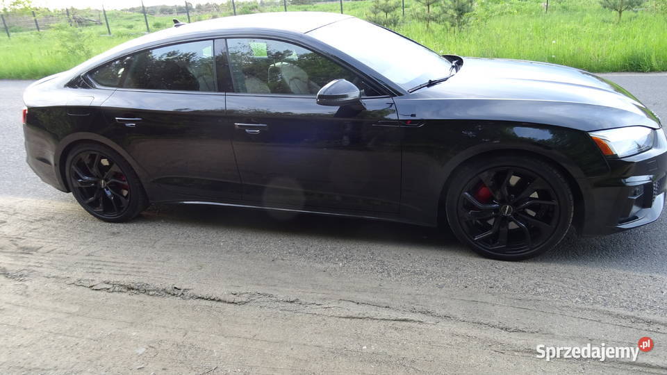 Audi A5 mHEV Prestige 20 265 4x4 laser matrix czarny Warszawa