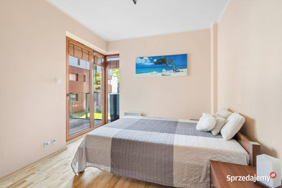 Apartament z dużym tarasem Zalewem Zegrzyńskim mazowieckie Rynia sprzedam