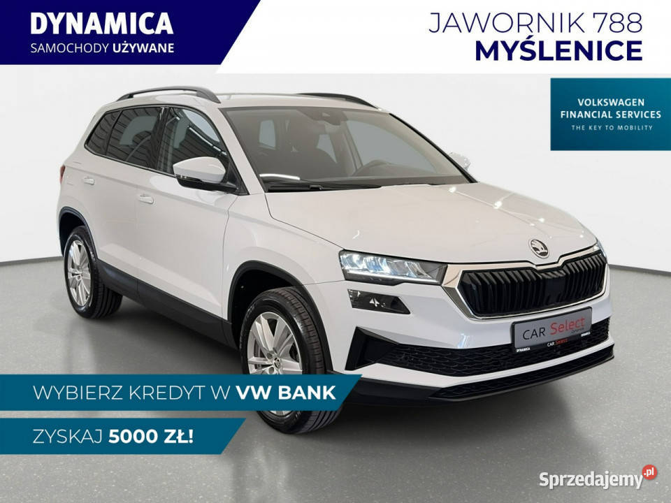 koda Karoq VAT 23 Selection 15TSI 150 DSG 2024 r małopolskie Myślenice
