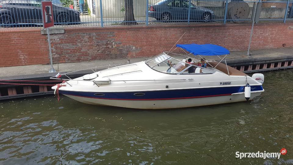 łódź motorowa jacht kabinowy Chris Craft 27 na Żeglarstwo Wrocław