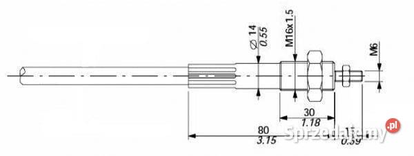Cięgno Bowdena 6000 mm AKCZ6000 Kamionna