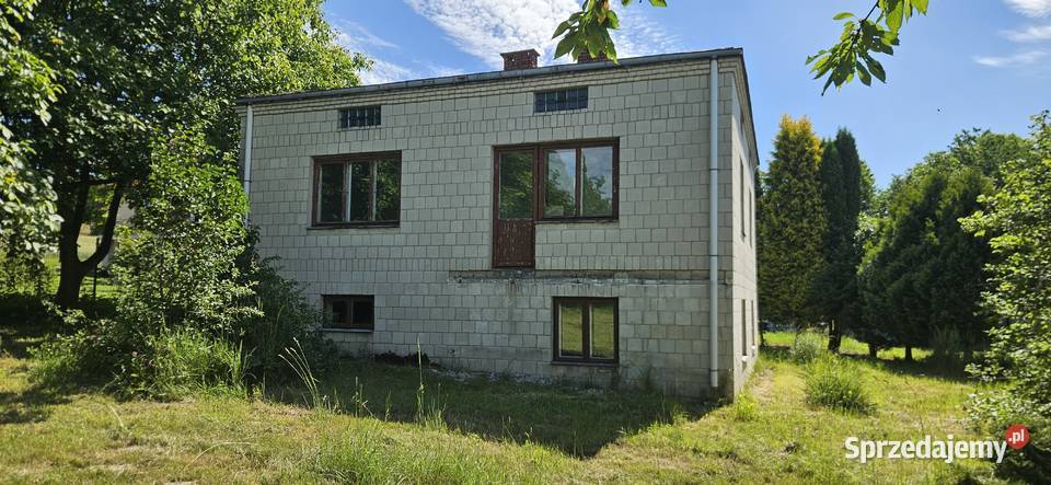 Siedlisko Dom murowane budynki pod uprawy Sprzedaż podkarpackie Karkówka