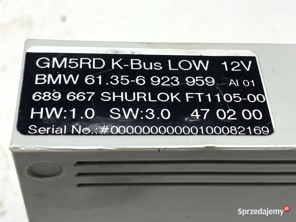 MODUŁ KOMFORTU BMW E46 6923959 Hatchback 9705