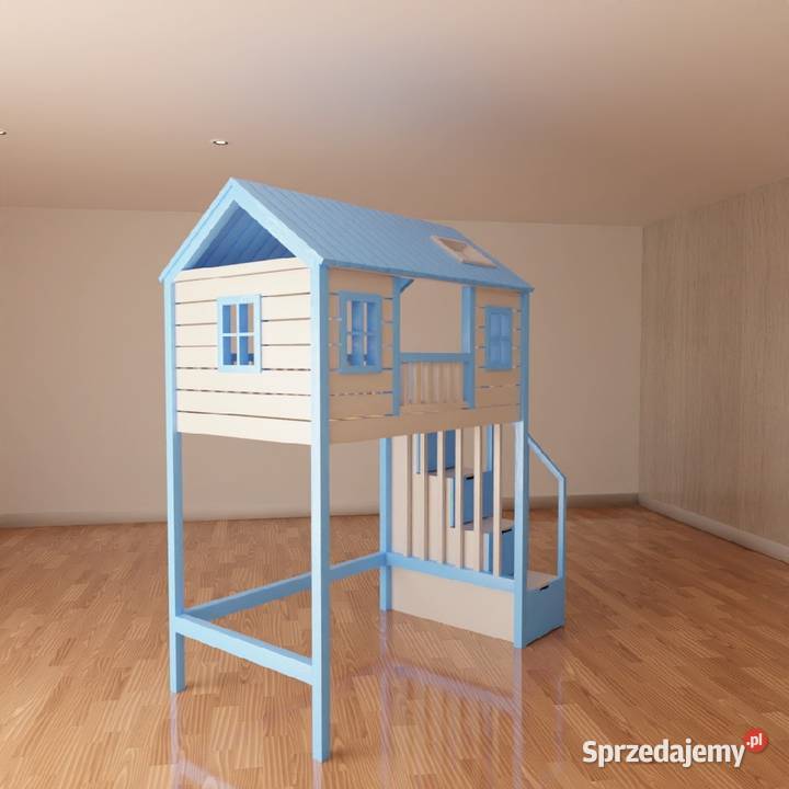 Łóżeczko pietrowe domek antresola RATY łódzkie Łódź