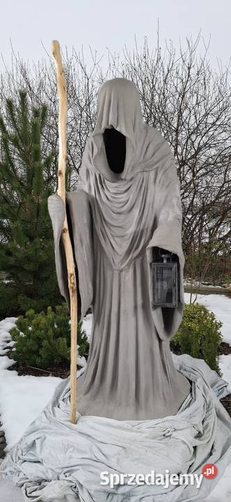 Figury cementowe ozdoby ogrodowe duchy duszki