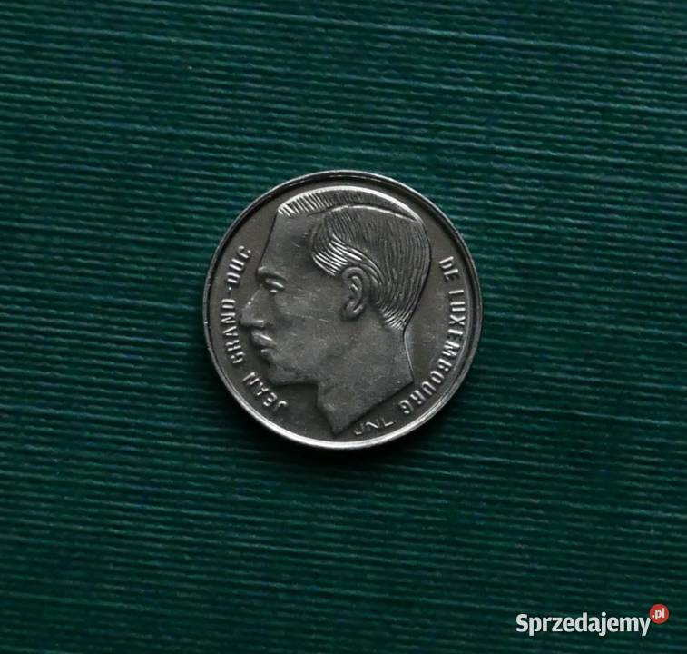 LUKSEMBURG 1 frank 1990r śląskie