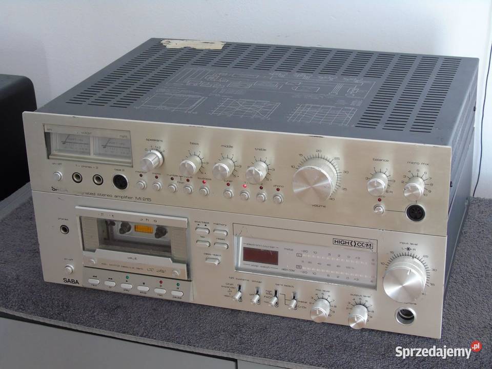 Wzmacniacz SABA MI 215 Vintage WYSYŁKA Jasło sprzedam