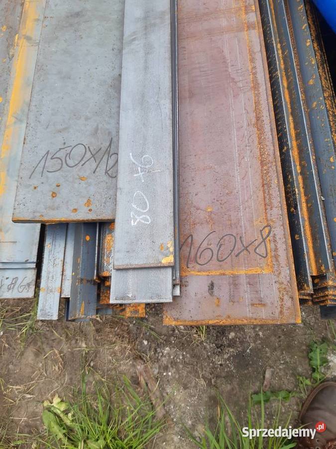 Plaskownik stalowy 160x8 S235JRAR Łęczna