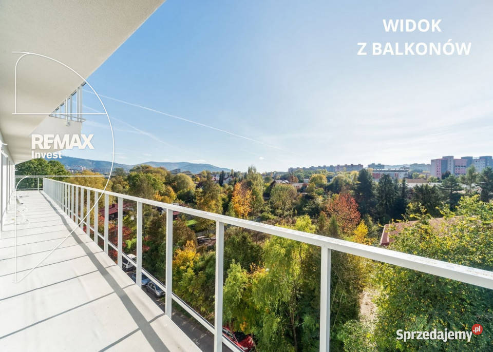 2pokojowe mieszkanie z balkonem wśród zieleni 9900zł/m2 Bielsko-Biała